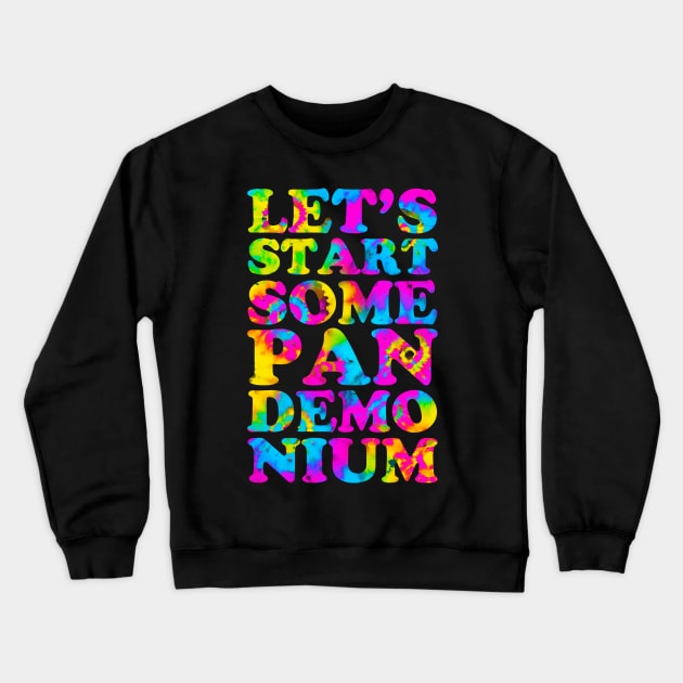 PANdemonium Crewneck Sweatshirt by Emily Collins